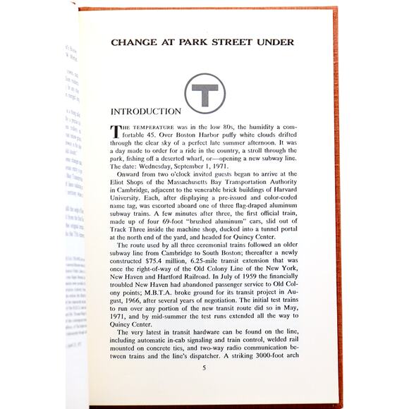 Change at Park Street Under - The Story of Boston's Subways 1972 Brian J. Cudahy - Picture 10 of 13